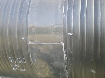 HDPE Structured pipes installation verified22k