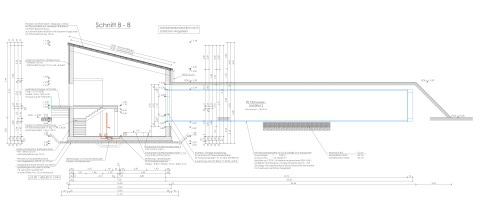 Planning draw of the waterworks