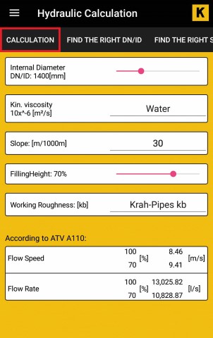 Calculating flow speed and rate