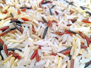 white brown red wild rice