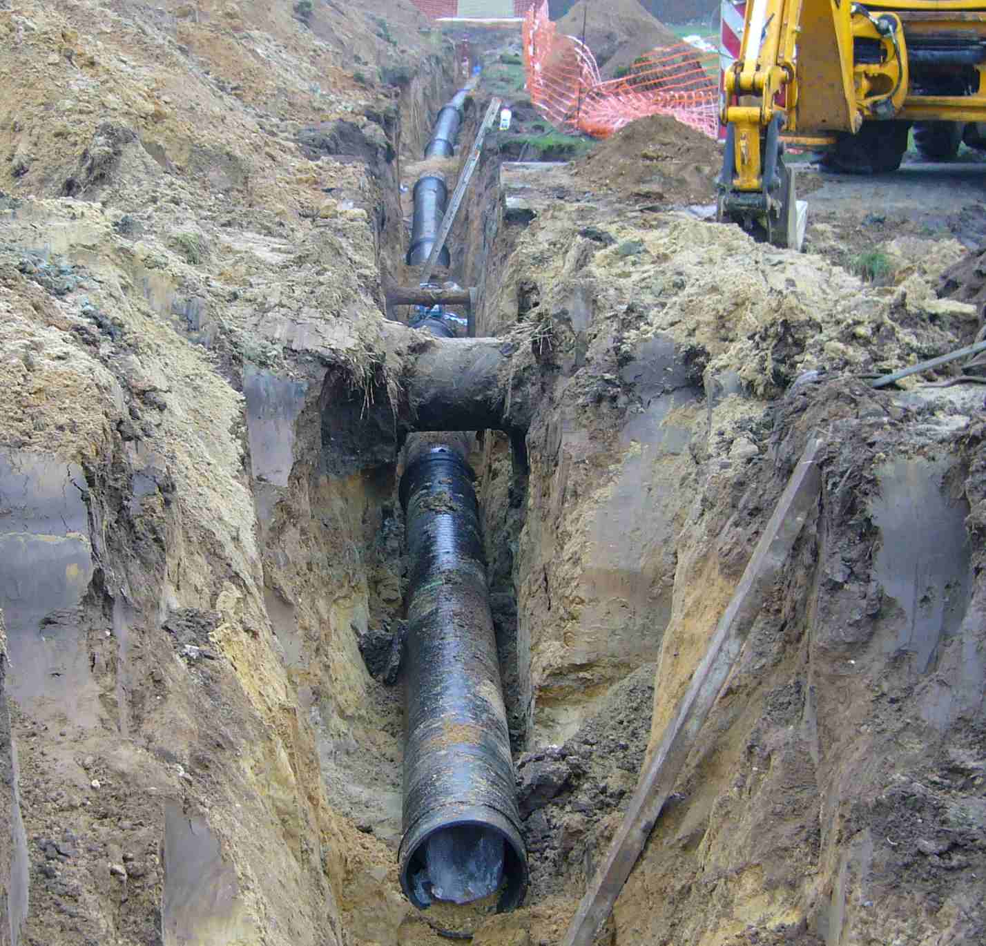 Potable water pipelines DN400 10bar