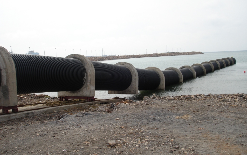 Outfall pipelines