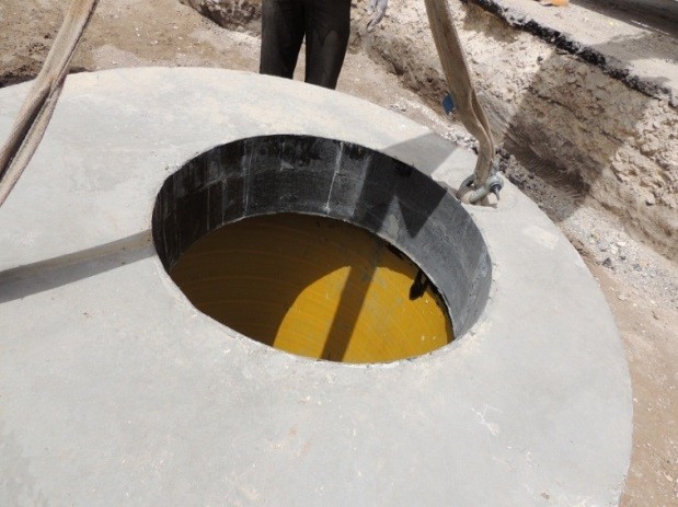 Figure 24: View into Manhole