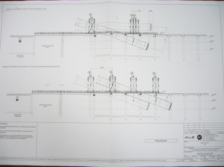 Planning section of sinking process