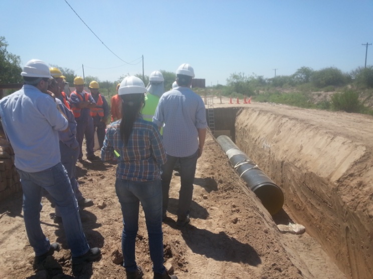 Training of employees and monitoring the construction site